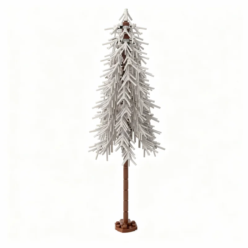468 pièces MOC Très Grand Sapin Version 3 Modèle Hiver Blocs de Construction Briques DIY Jouet Cadeau Anniversaire Noël pour Enfants