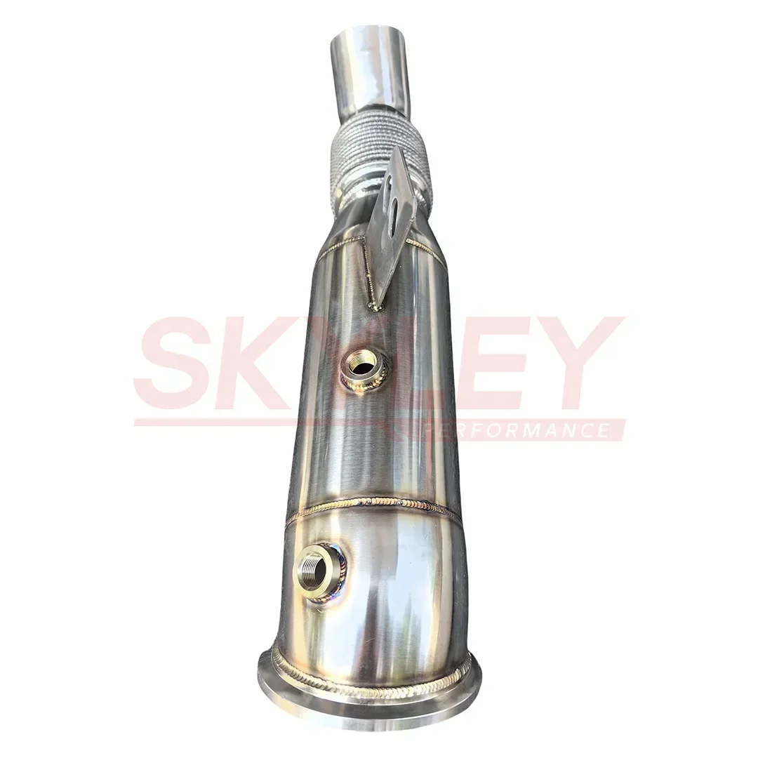Skyley B58 Downpipe Exhaust B*w F30 B58 Down Pipes For 340i 440i 540i 740i M140i M240i Stainless Steel 4.5''