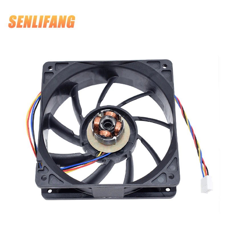 6 PCS Original SLF SG121238BS DC 12V 2.1A 6200RPM S7 S9 T9 L3 BTC ETH Mining Double ball bearing violence Fan 120*120*38mm