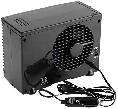 

Car Truck Air Cooler, 12V Car Truck Evaporative Water Cooling Air Fan for SUV, RV, Vehicles Ventilador portatil cuello Mini fan