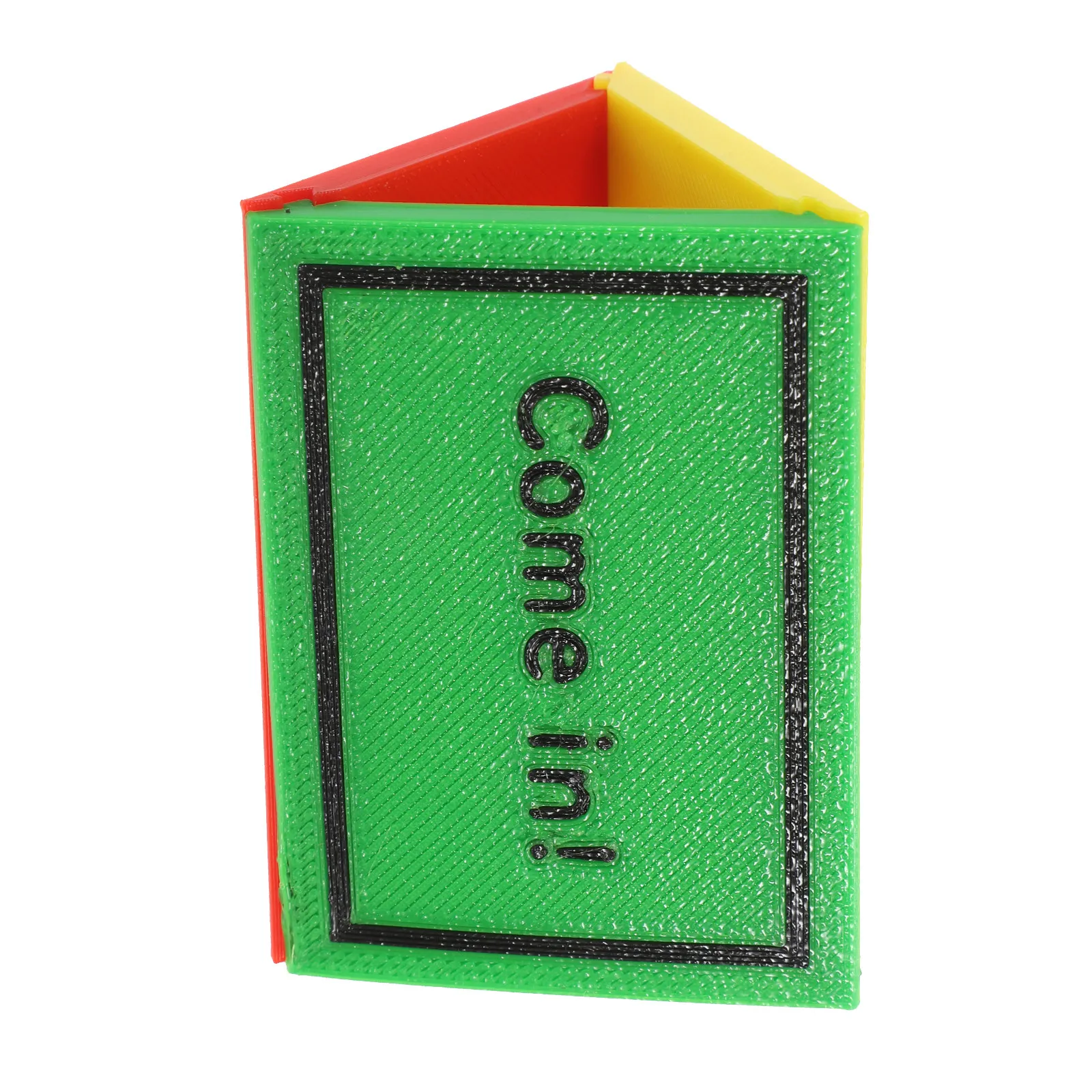 

Compact Detachable Triangle Table Sign Block Desktop Come in Or Do Not Disturb Indicator Office Desk Accessory Colored Mini Sign