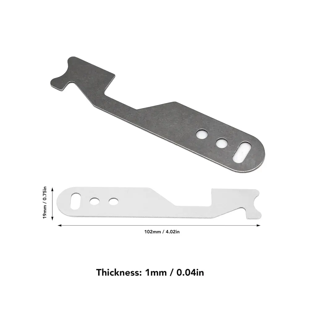 Stainless Steel Firefighting Tool Multifunctional Door Seam Manual Firefighter Lock Opener Hand