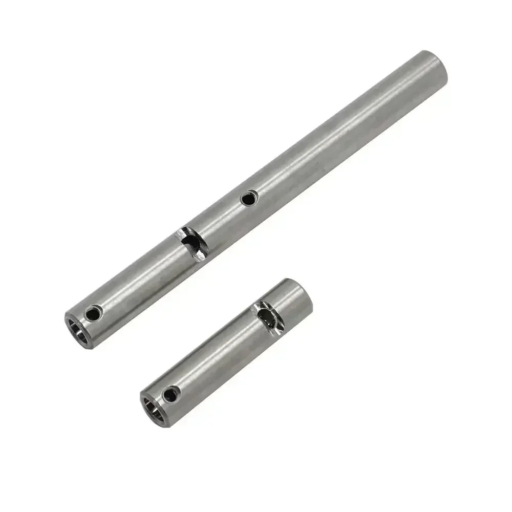 Stainless Steel Rear Axle Sleeve Anti Slip Enhanced Bushing Weight Rod for Axial Wraith 90018 RR10 Yeti 1/10 RC Car Part