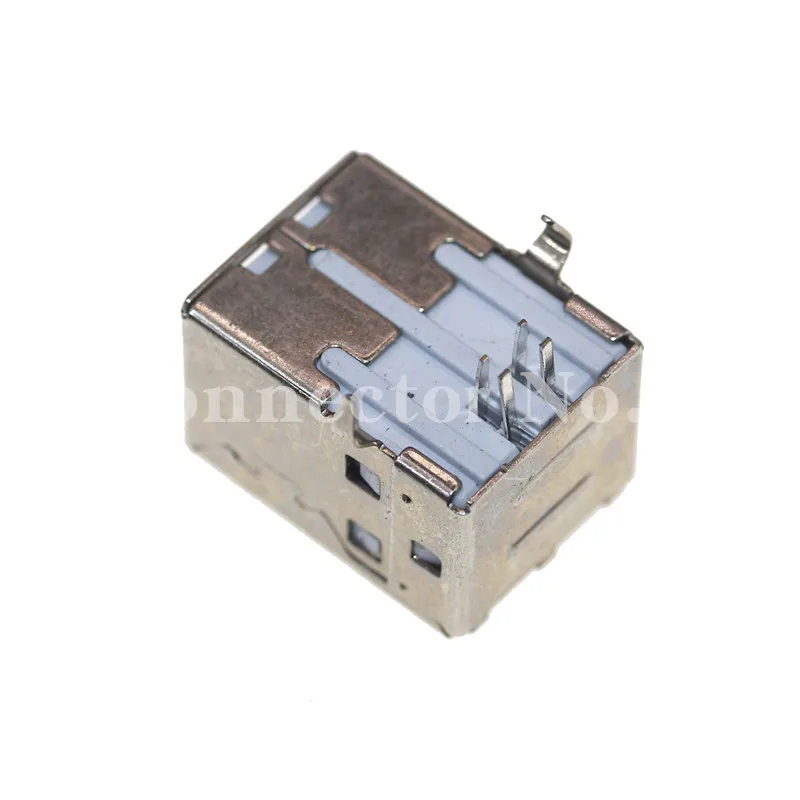 10Pcs B Type Usb Jack Connector Printer Port Female Socket Right Angle PCB Connector DB90 BF Data Cable Plug