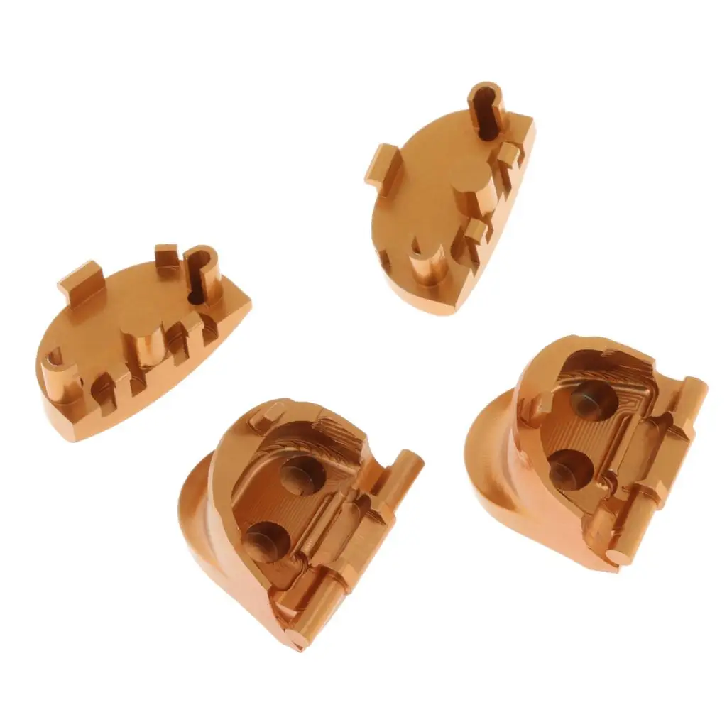 Precision Metal Custom Buttons Controller Kit Gaming Pad Parts for PS4 Remote Control Fix