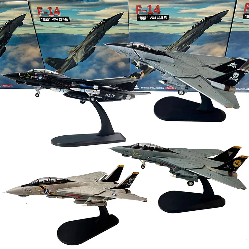 

Spot 1/100F-14A F14 Tomcat VF-84 Corsair Fighter Plane Model Variable Wing Ornament Gift