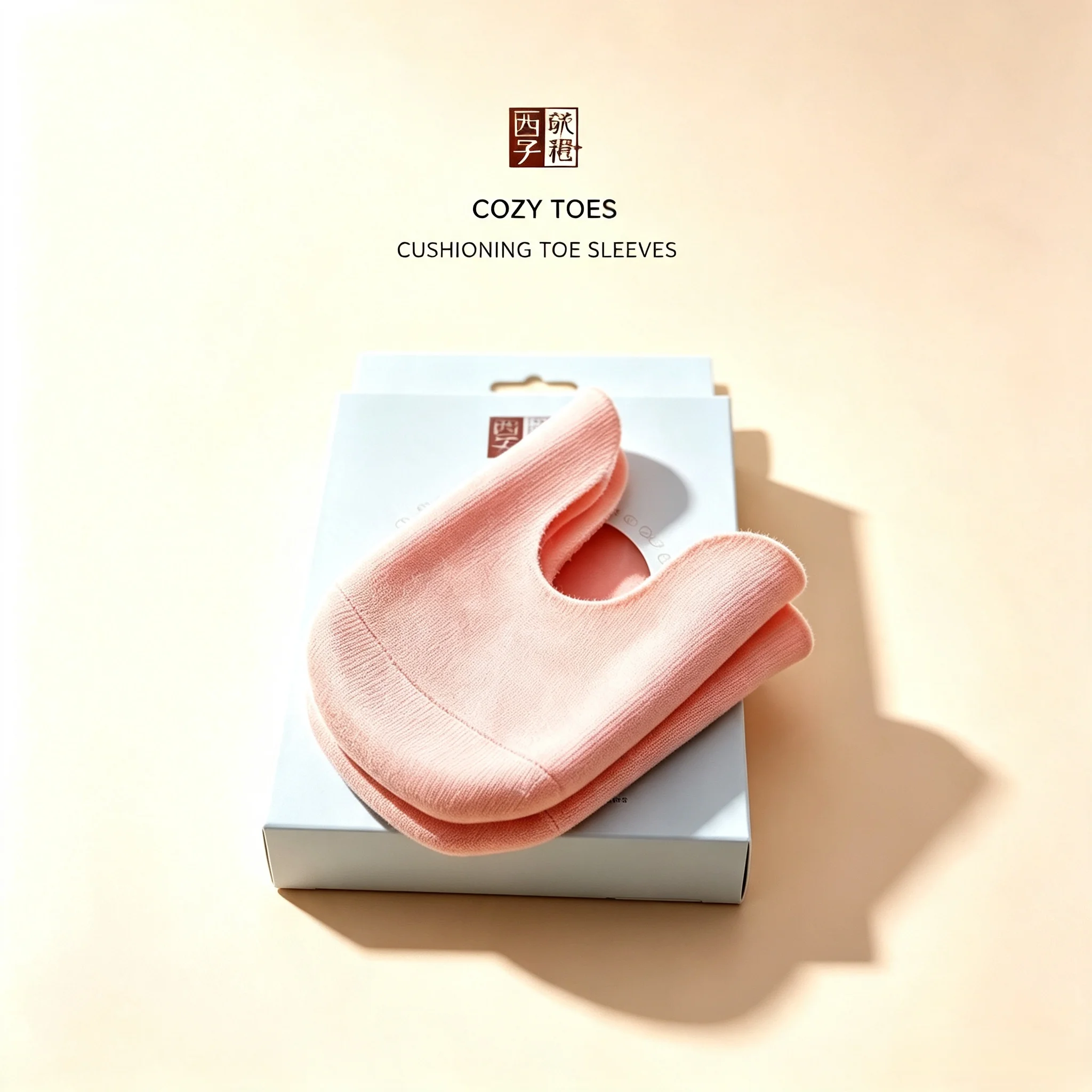 Ballet Pointe Shoe Toe Cap, Fabric‑Covered Hydrogel Toe Protector, Thickened Extended Sweat‑Absorbent Anti‑Slip Silicone Toe Sle