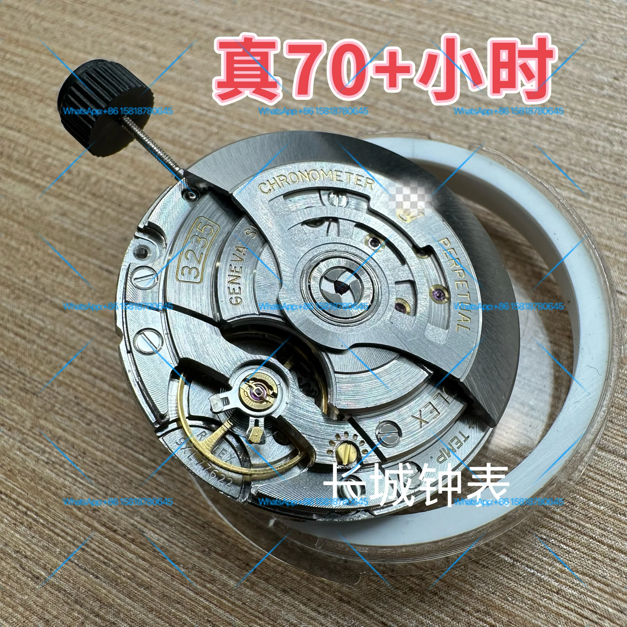 Watch Accessories N-ew Shanghai 3235 Movement Long Time 72 Hour Kin-etic Ene-rgy Submariner Water Gh-ost Log Yacht