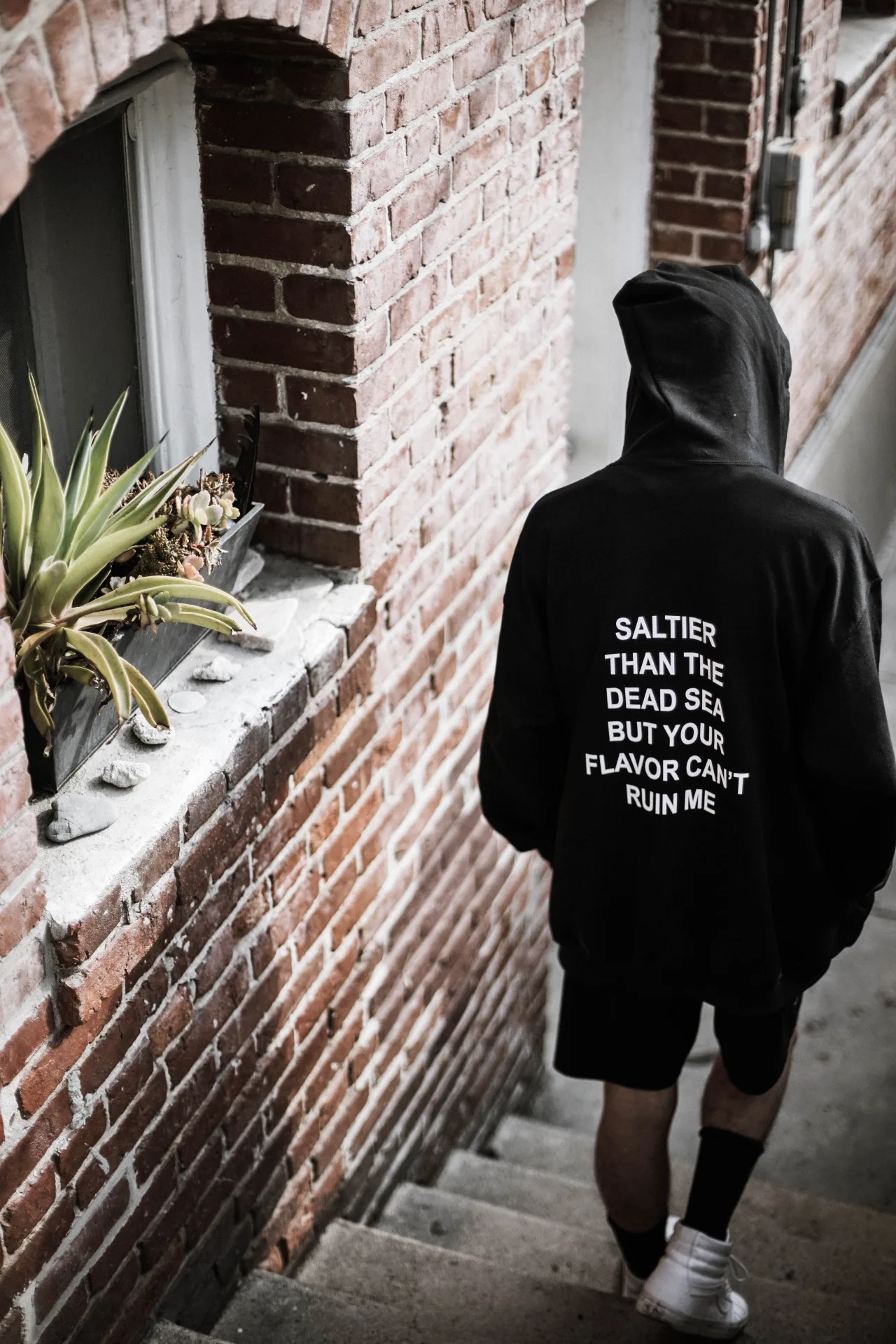 

Saltier than the Dead Sea Hoodie Women Hoody Sweatshirts Pullovers Unisex Pure Cotton Tumblr Top Jumper Quote Casual Hoodies