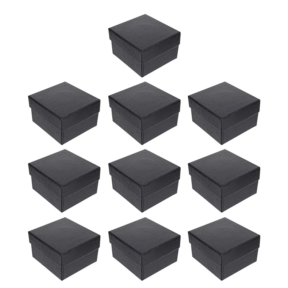 

10Pcs Watch Case Paper Storage Box Organizer for Travel Jewelry Holder Protective Display for Men Women Watch Box