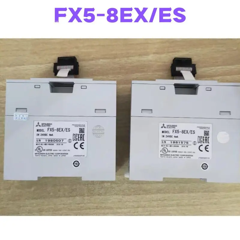 Second-hand FX5-8EX/ES FX5-8EX ES PLC Module Tested OK