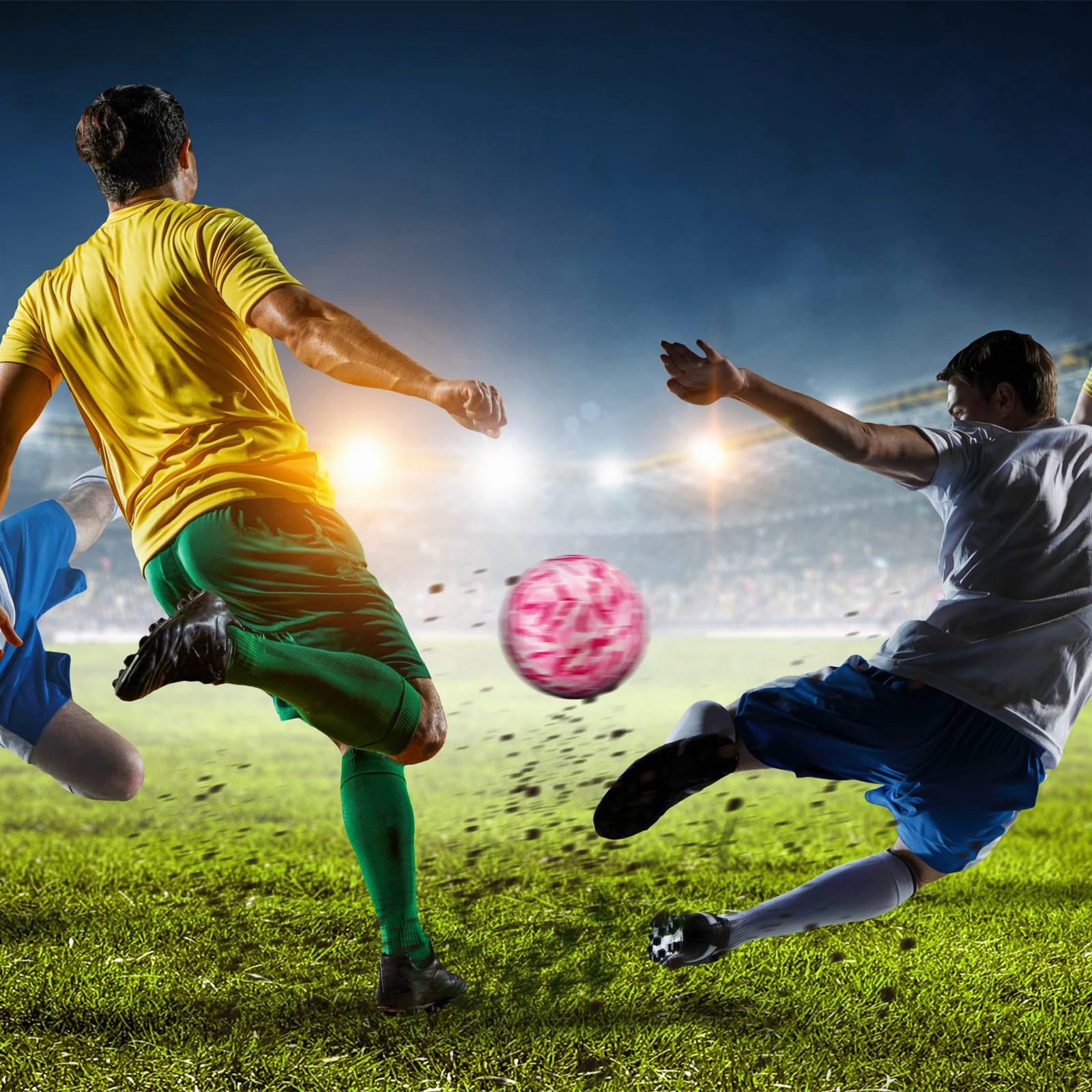 Bola Sepak Perempuan Berbagai Aplikasi Dengan Pompa Mudah Dibawa Bola Sepak Kamuflase