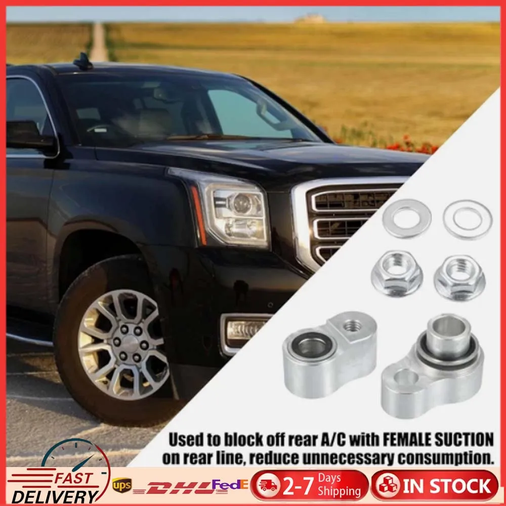 Kit de bloqueio de ar traseiro para carro, 4 unidades, ar traseiro para chevy tahoe suburban gm para cadillac escalade ext esv kit de bloqueio de ar traseiro a/c