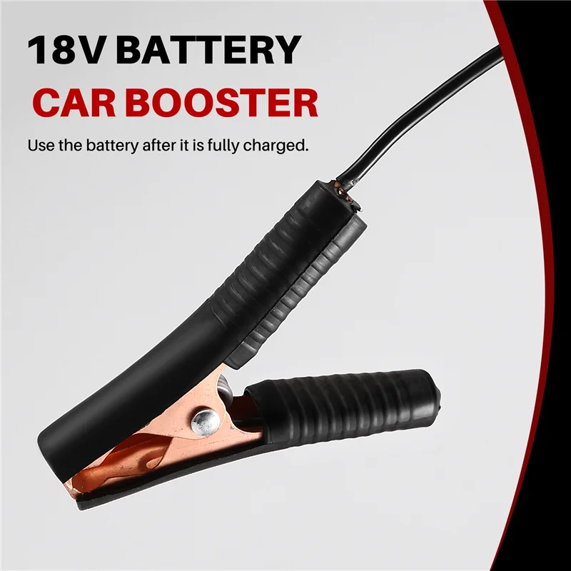 

Igniter Jump-Starter 18 В аккумулятор автомобильный усилитель кабель автомобильный аварийный адаптер питания DIY