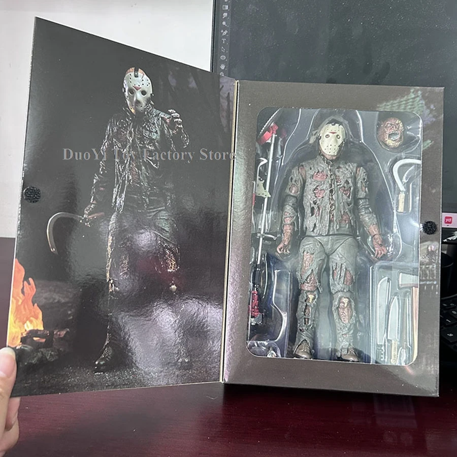 NECA Freitag Jason Die 13. Figur Neue Blut Jason Voorhees Action Figur Teil VII Horror Halloween Sammlung Spielzeug Puppe Geschenke