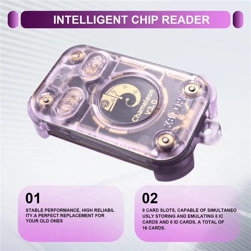 Chameleon V3.0 Smart Chip Reader RFID Smart Card Emulator ID IC 125Khz 13.56Mhz Card Tag Copyer Copier NFC Writer Read-Y41A view 5