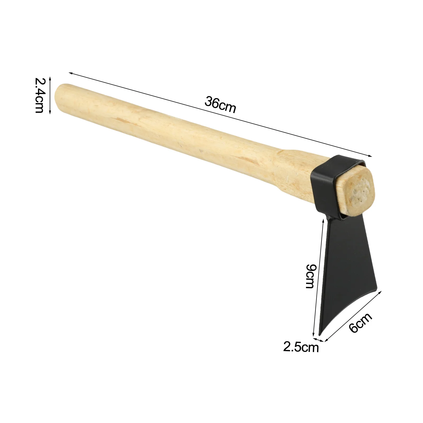 Metal Garden Tools Agricultural Hoes Garden Tools Wooden Handle High Quality Wood And Metal Various Farming Tasks