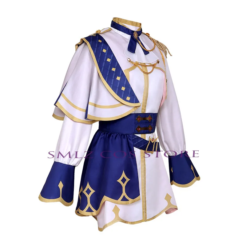 EUM5 Otori Emu Cosplay Costume, Anime PJSK Game Project, Sekai Proseka Knight, Uniforme trempé pour fille, Tenue de fête pour femme