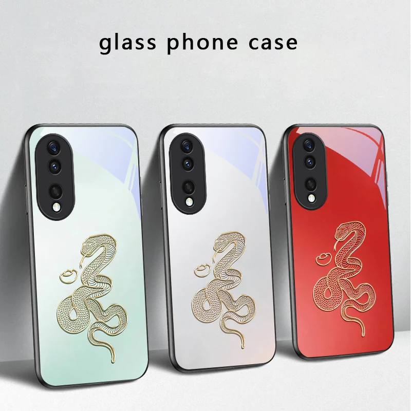 

Xuanjin Secret Pattern For Honor X5 Plus X30 X9c Smart X5b X9a X30 Max X50i 30 Pro 50 Pro 70 90Smart 200 Lite Glass Phone Case