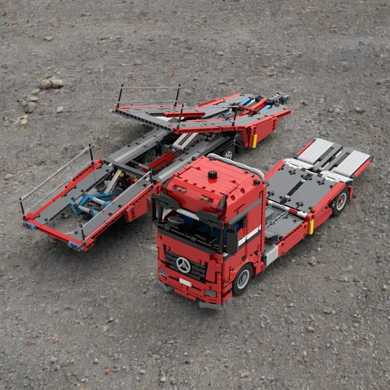

1821PCS MOC Mercedessda Actros MP3 Truck Building Blocks Set, Limited Edition Model, Creative DIY, Perfect Truck Model