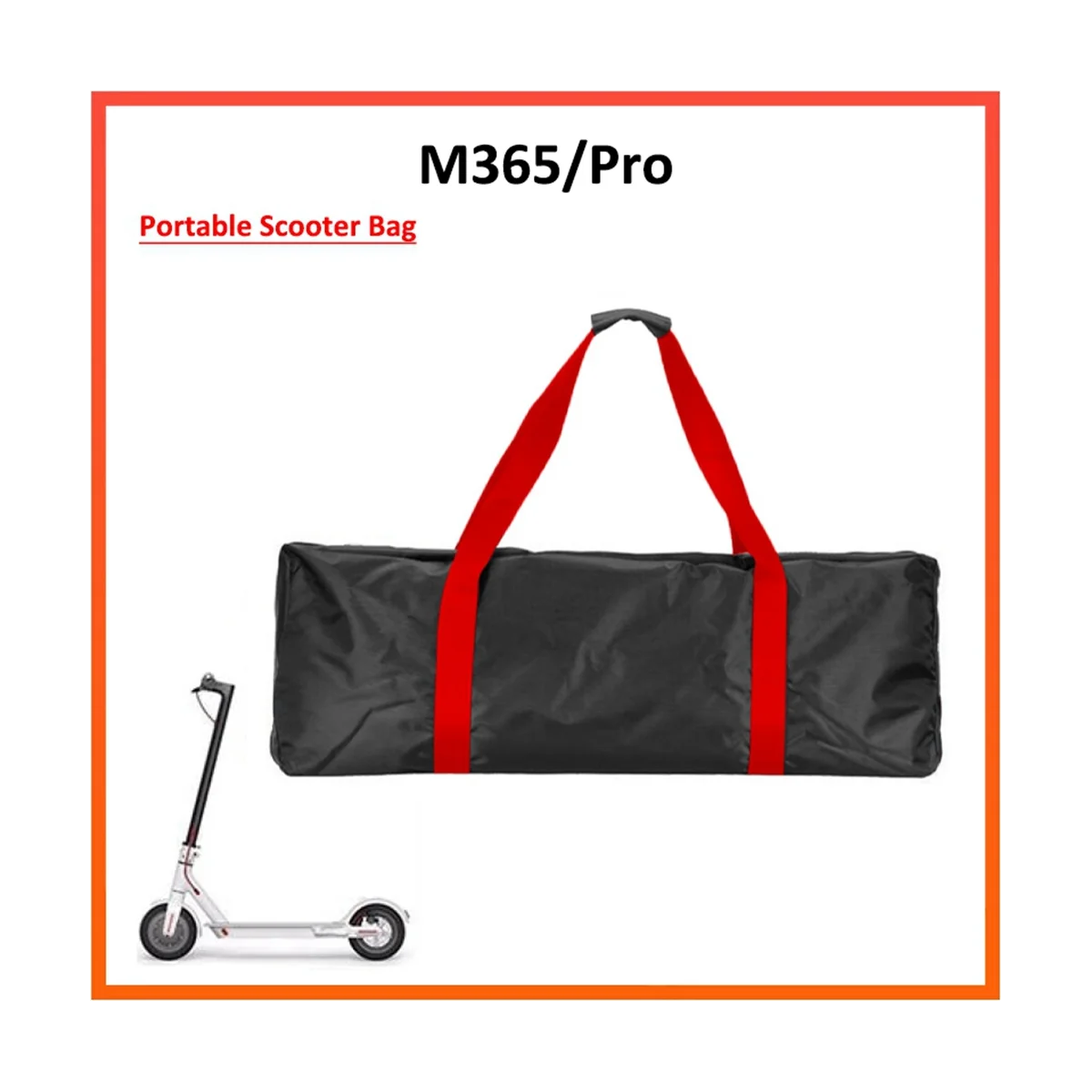 Carrying Bag for Xiaomi M365 Electric Scooter Backpack Bag Storage Bag and Bundle Kick Scooter Accessories