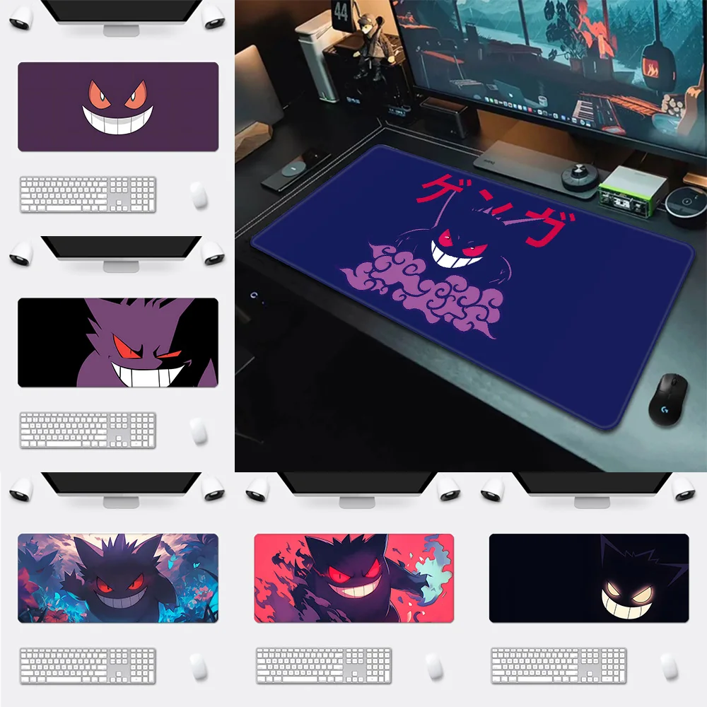 

Fashion Cute G-Gengars Mousepad HD Printing Computer Gamers Locking Edge Non-slip Mouse Pad XXL90x40cm Keyboard PC Desk Pad Gift