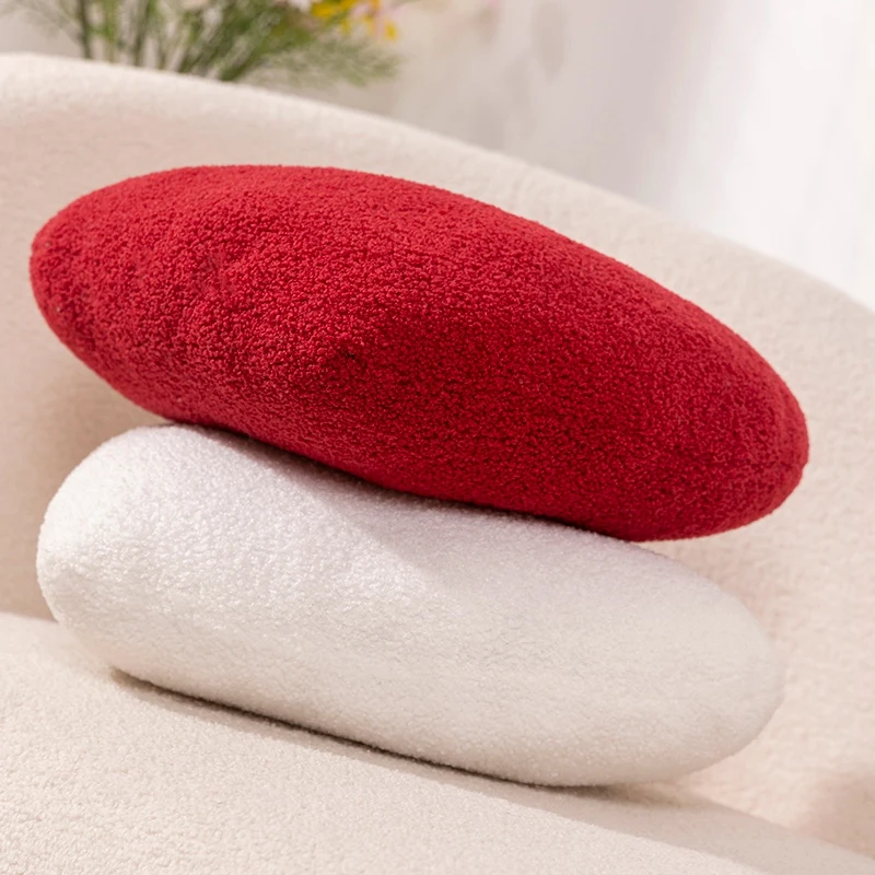 Red Love Heart Shape Throw Pillow Cushion Stuffed Plush Doll Kids Toy Lover Gift Sofa Car Home Decor Wedding Party Decoration