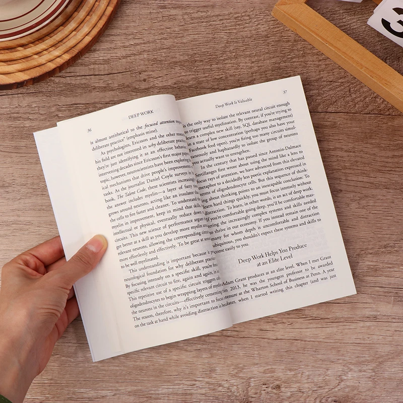 Deep Work By Cal Newport Rules for Focused Success In A Distracted World Leadership & Motivation Books for Adult Paperback