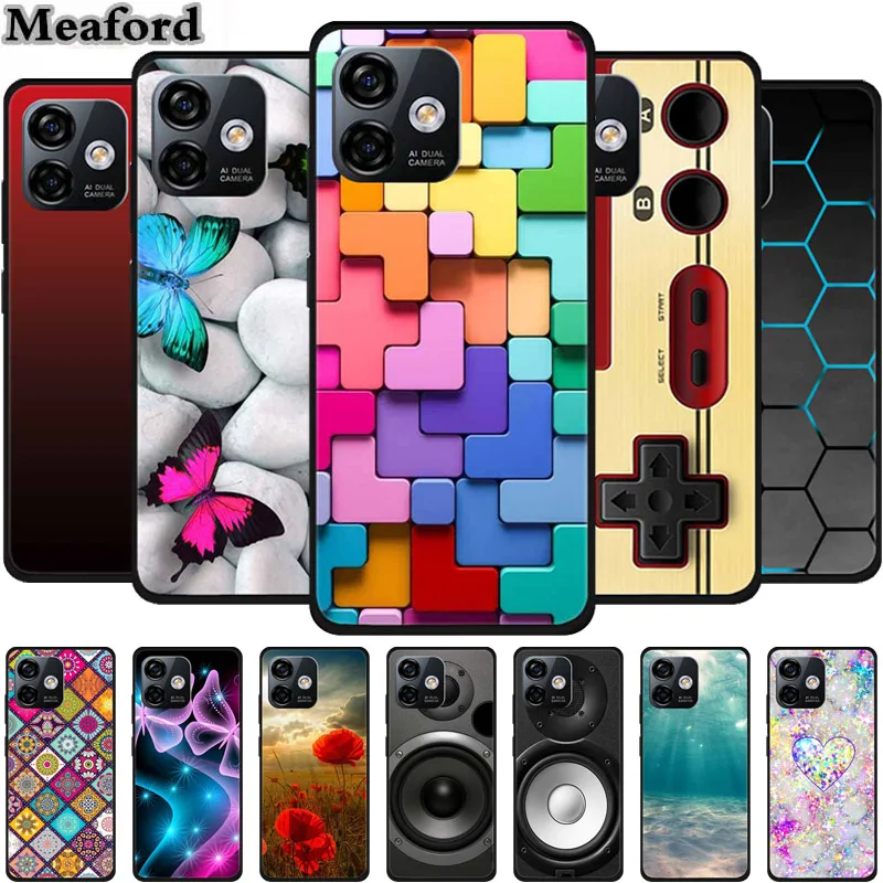 For Ulefone Note 16 Pro Case Luxury Soft Silicone TPU Back Cover For Ulefone Note16 Pro Phone Cases Shockproof Protective Coque