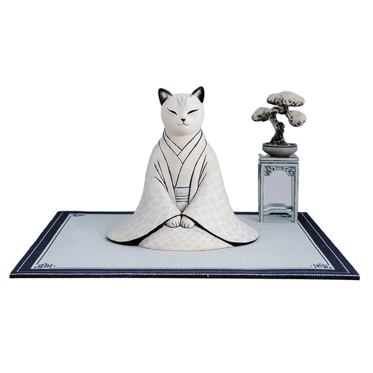 

HIPLAY JXK Zennyo Cat Static Expertly Hand-Painted Lifelike Animal Figurine