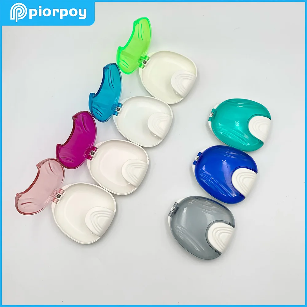 Dental Retainer Case False Tooth Storage Box Denture Cleaning Braces Organizer Mouthguard Container Dentistry Teeth Whitening