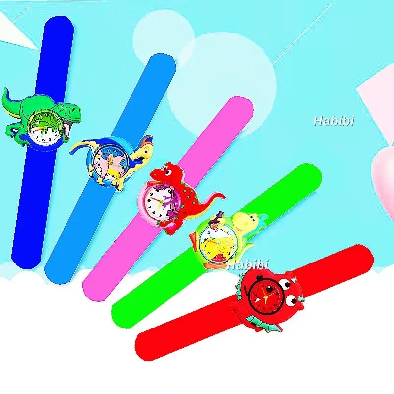 2024 Hot Sales Cartoon Children Watches Waterproof Kids Slap Wrist Watch for Boys Girls Outdoor Sports Digital Clock Prize Gift