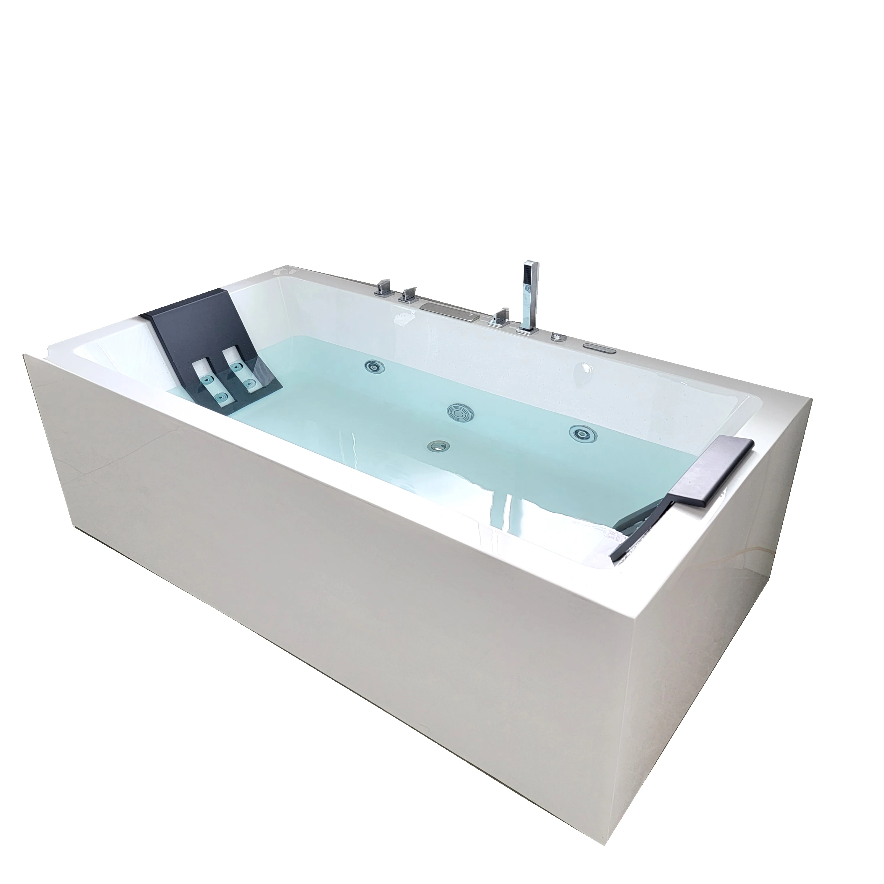 New Design 2 Person whirlpool Bathtub Spa Massage Bathtub with Big Water Jet