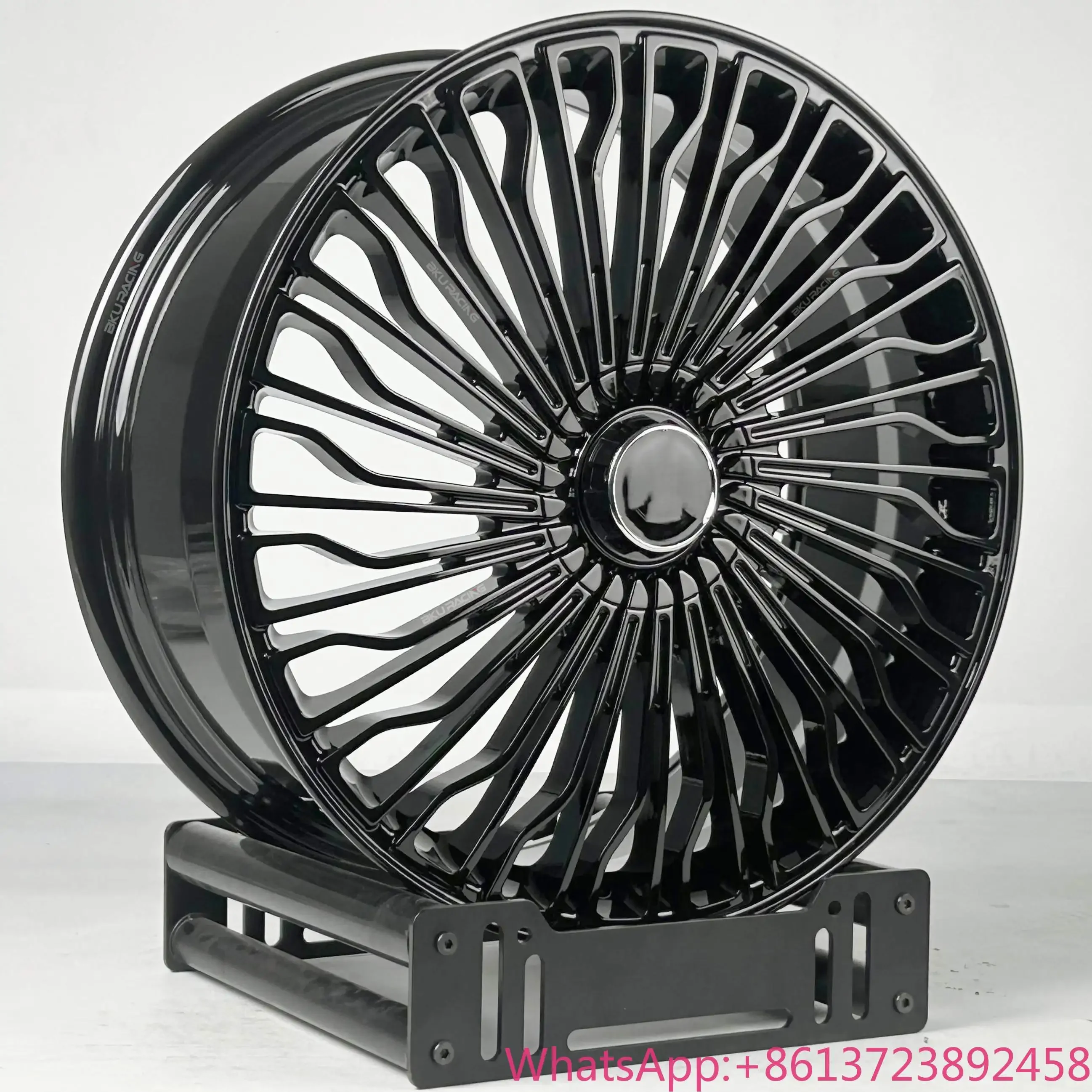 

Bku Forged Wheels 5x120 for Range Rover Wheels L405 L460 L494 Sport vogue 23 24 Inch Rims Luxury Black Spokes Alloy Wheels