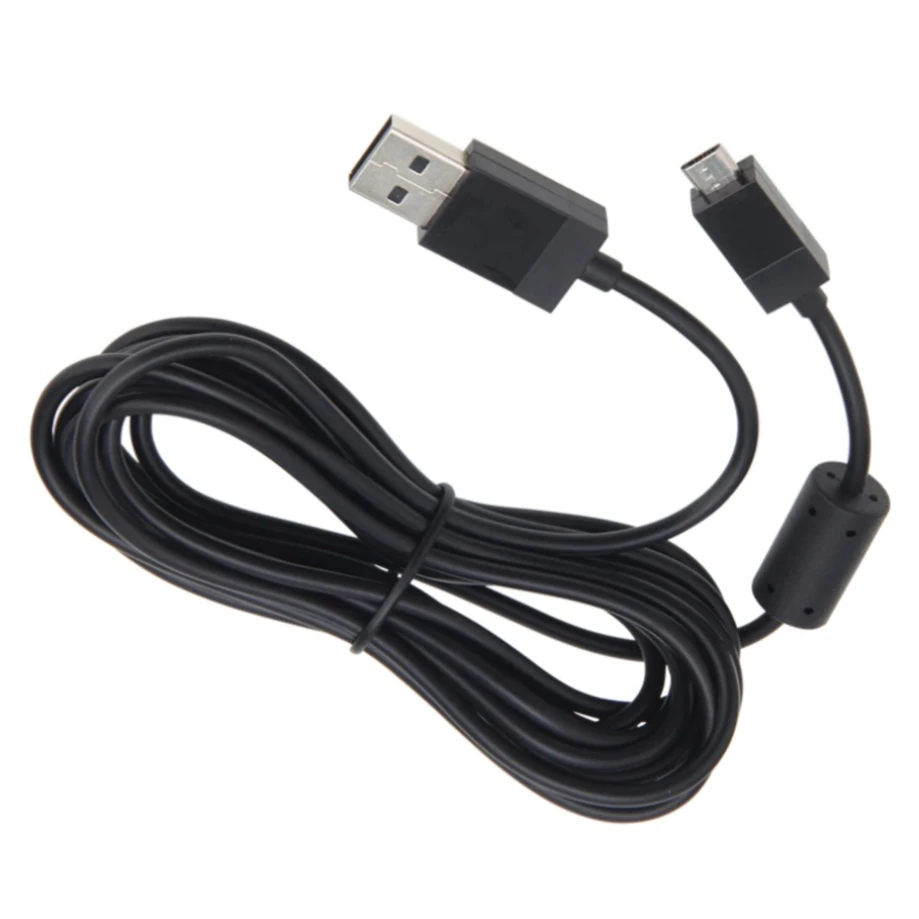 

500pcs 2.75M Long Micro USB Charging Cable Power Charger Line Cord for Xbox One PS4 Controller