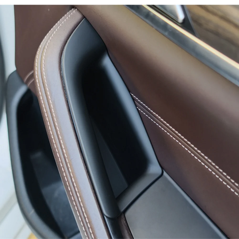 2pcs Interior / Door / Storage Box For BMW For 5 Series For G30 For G38 2018-2023 Plastic / Center Console Organizer Accessories