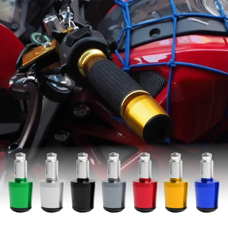 CNC aluminum alloy motorcycle handlebar plug, general electric vehicle accessories, scooter expansion handlebar plug