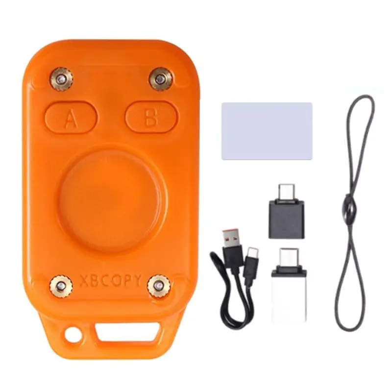 ABZZ-Restart Chameleon V2.0 125Khz 13.56Mhz RFID Emulator Smart Chip Reader+ 1CUID White Card Chameleon Ultra Card Copier Duplic