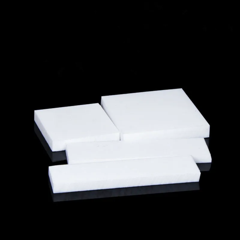 Thickness 1mm 2mm 3mm 5mm PTFE Sheet PTFE Plate PTFE Board Block Polytef Plate Anti-Corrosion Size 100x100/120x120/150x150mm