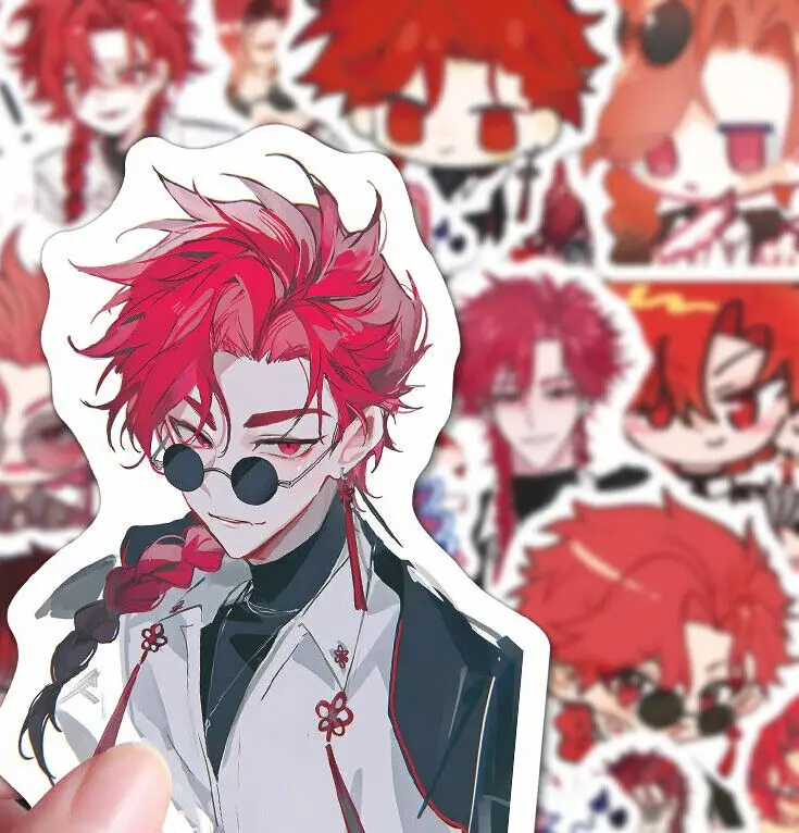 Link Click Vein Anime Stationery Decal Paster Pinup Picture Sticker Cospaly Gift Decorate cartoon