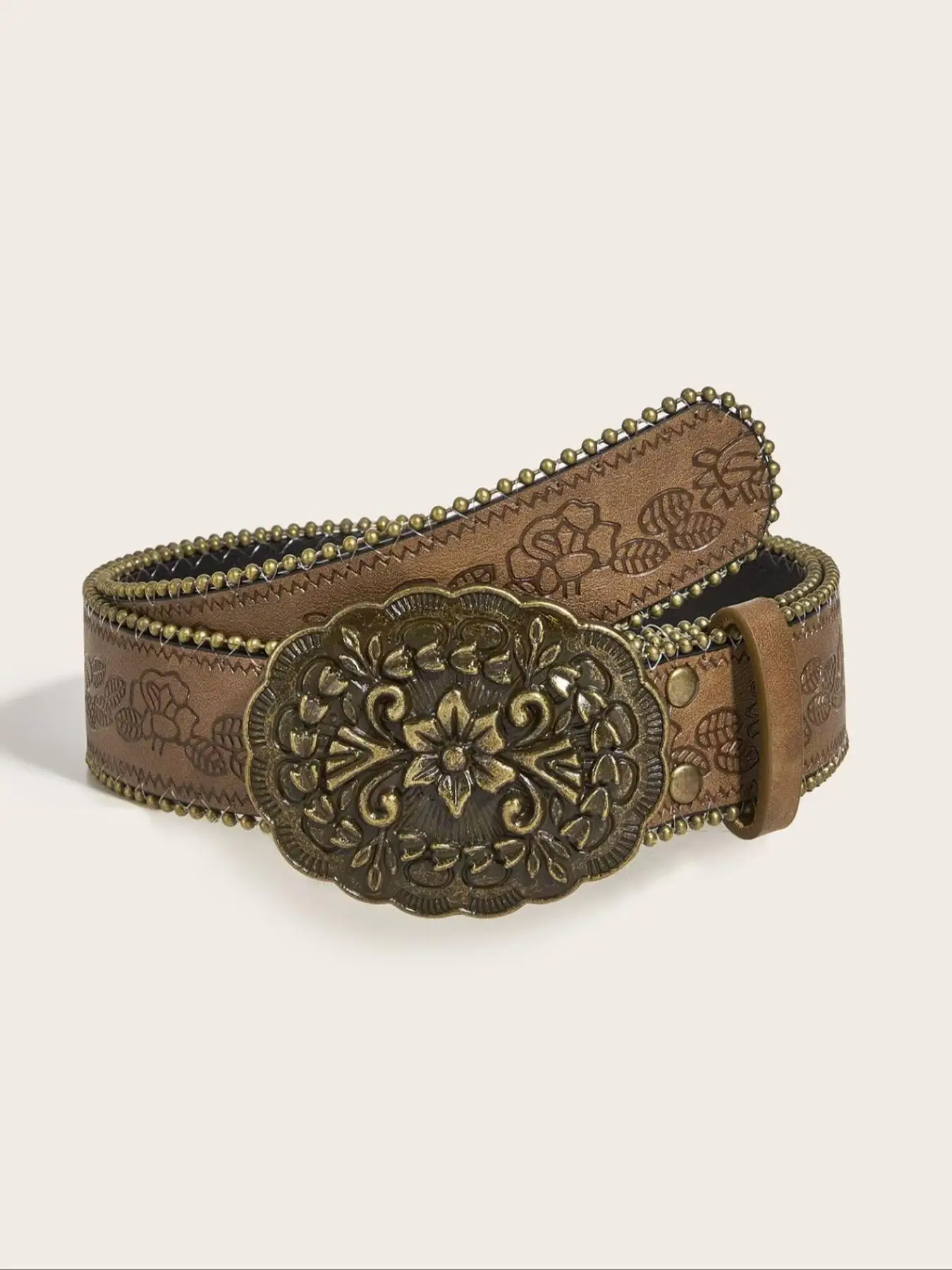1Pc Retro Western-Style Black and White Cow Print Women's Belt, Cowgirl Style, Fashionable and Versatile, Suitable for Jeans, Coats, Sweaters, Perfect for Parties, Casual Outings, Daily Commuting, Street Style, Back to School Accessories