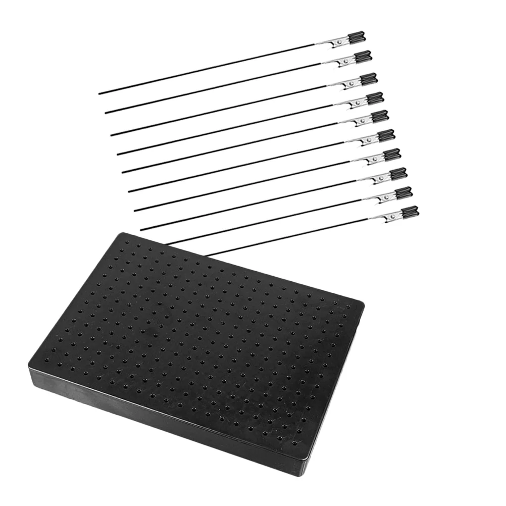 Painted Base Model Painting Alligator Clip Coloring Metal Small Clips Holder Fixing