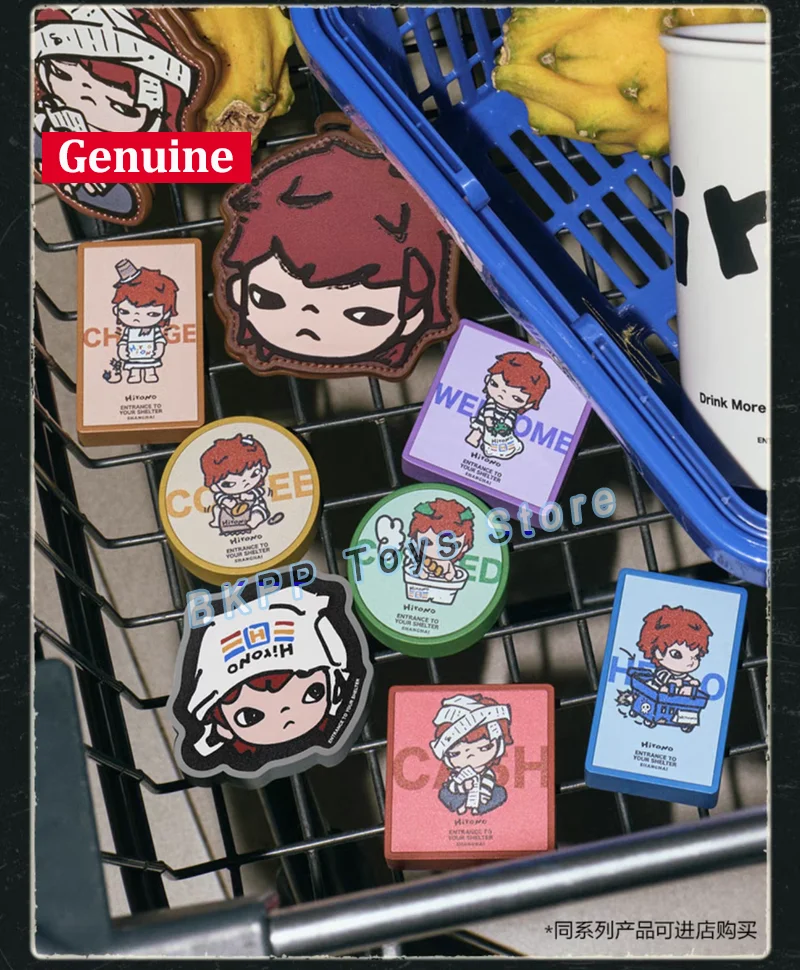 POP MART Hirono Convenience Store Roaming Shanghai Limited Ceramic Cup Keychain Pendant For Adult Collection Home Decor view 6