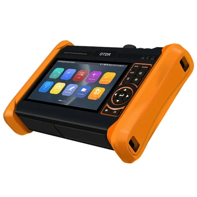 Multi-Function OTDR MOT-65 Fiber Optic Fiber Optic OTDR Tester 5.4'' Cable Tester VFL OPM OLS Dual Wavelength OTDR Fiber Tester