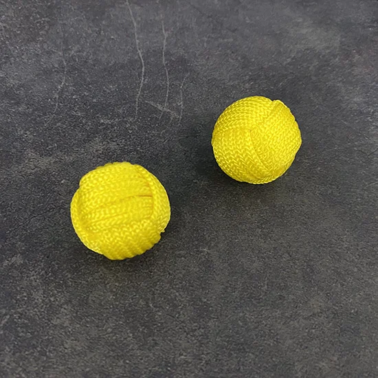 2Pc Monkey Fist Chop Cup rope Balls Chop accessories Magic Tricks Close Up Illusions Gimmicks Props Mentalism Magia Accessories