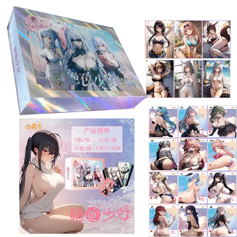 

Newest Goddess Story Stunning Girl Collection Waifu Booster Box Bikini Swimsuit CCG ACG TCG World Trading Hobbies Gift