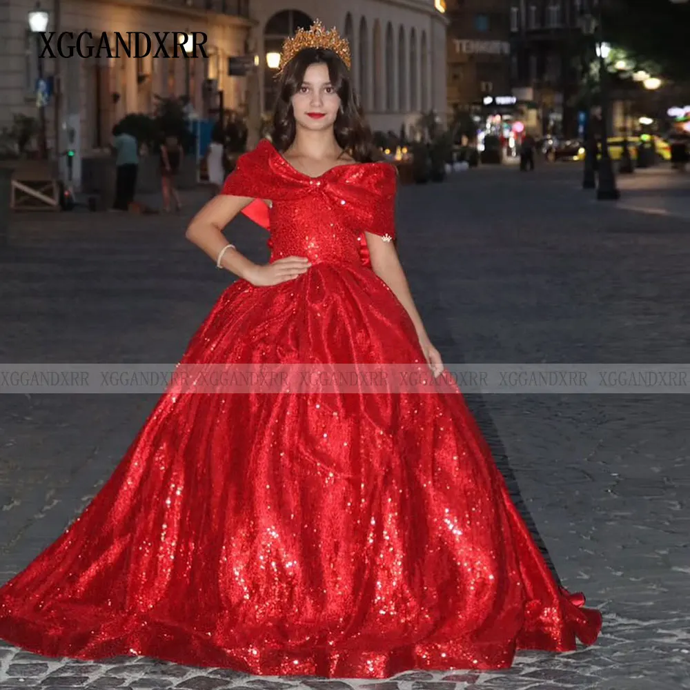 Vestidos De quinceañera rojos personalizados 2026 México Sweetheart princesa dulce 16 Vestido desfile Vestido De 15 Años fiesta De cumpleaños Gala