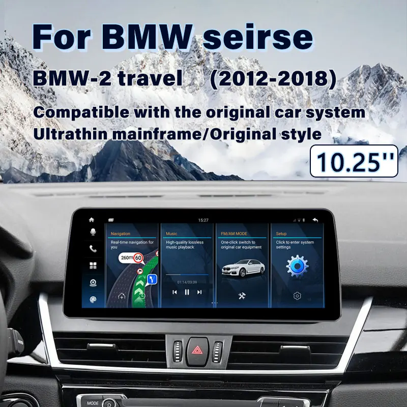 F45 F22 F23 F87 2012-2018 Android 13 Screen GPS Navigation Carplay WIFI 4G SIM BT Car DVD Player for  2