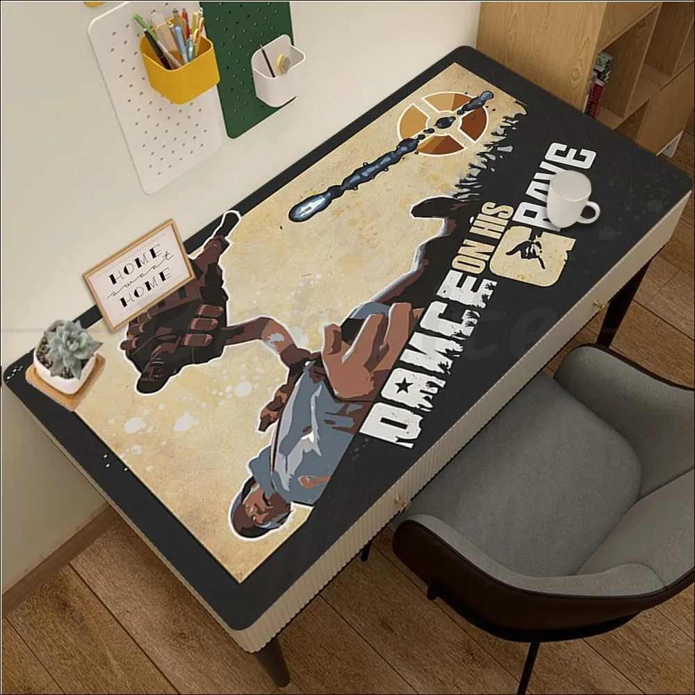 Team Fortress 2 Mousepad girl pad Keyboards Mat Rubber Gaming mousepad Desk Mat Size for large Edge Locking Game Keyboard Pad