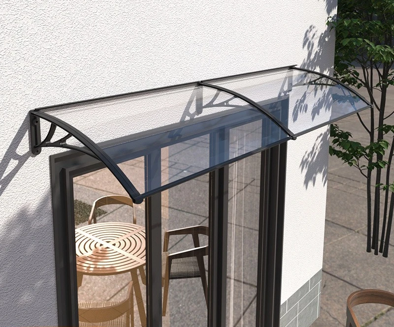 Plastic steel canopy Outdoor rainproof awning Balcony window rain shield Sun shed Simple household shed Factory direct sales
